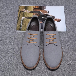 Chaussures habillées d'automne pour hommes, de haute qualité, à bout fermé et à lacets, pour le bureau, la carrière et les mariages, collection 2024, fabriquées en Chine - Product Image 6