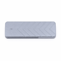 Boîtier SSD NVMe M.2 RTL9210 10 Gbps USB3.2 Gen2 en aluminium, dissipation thermique rapide, logo personnalisé pour jeux PS5, ordinateur portable