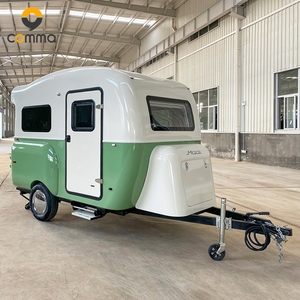 Mini campeurs avec salle de bain camping-car hors route vélo remorque voyage caravane Rv Kit <span class=keywords><strong>remorques</strong></span> 750kg caravane - Product Image 1