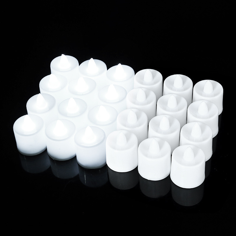 Round white