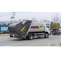 Ensemble de carrosserie supérieure de camion poubelle à compression 7cbm, pièces supérieures de camion à ordures