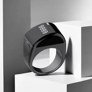 Умное кольцо Zikr Tasbeeh с цифровым счетчиком и сигнализацией, пластиковые кольца zikir QB702 lite
