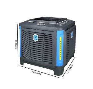 Sistema de Refrigeración Industrial de 20000CMH, Enfriador de <span class=keywords><strong>aire</strong></span>, válvula de drenaje, enfriador evaporativo/conductos, enfriador del <span class=keywords><strong>desierto</strong></span>/evaporador refrigerado por <span class=keywords><strong>aire</strong></span> - Product Image 3
