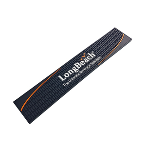 Personalized PVC Silicone <b>Bar</b> Runner Rubber <b>Bar</b> <b>Mat</b> Spill Proof Beer Drip Tray Pub Rail <b>Mat</b> Non Slip Service <b>Mat</b> Pad - Product Image 5