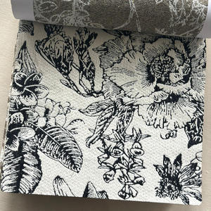 Rideaux de ferme en chenille jacquard à imprimé floral DaiRui, rideaux de fenêtre de luxe de style campagnard français pour chambre à coucher, salon - Product Image 4