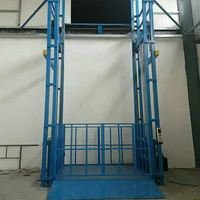 Système de levage hydraulique électrique de 3m à plate-forme personnalisée avec moteur Construction en acier Nouveau élévateur de marchandises pour conteneurs de 2 tonnes