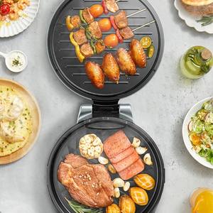 Plaque chauffante électrique Midea, chauffage double face, poêle antiadhésive pour usage domestique, 357x290x147mm, nettoyage facile - Product Image 2