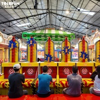 Tolefun CE Water Gun Race Carnival Booth Game 6 Players Interactive Shooting Game Machine for Kids Indoor Playground Amusement