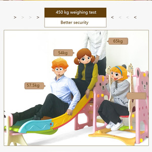 Chất Lượng Cao Trong Nhà Kids Nhựa <span class=keywords><strong>Slide</strong></span> Và Swing Set Cho Gia Đình Sử Dụng - Product Image 5