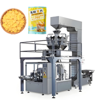 Machine de remplissage Doypack entièrement automatique Machine d'emballage de sachets préfabriqués Doy Food Stand up Zipper Bag Animal Feed Coffee Grains Packaging