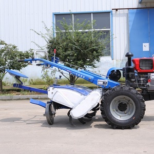 Petit tracteur agricole autoporté avec motoculteur rotatif, outils de creusement de fossés, de désherbage, de buttage et de labour, cultivateurs à roues pour terres arides, moteur - Product Image 3