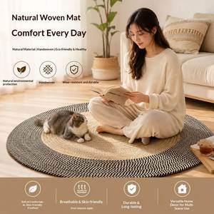 Tapis de couchage pour chat en coton nordique tissé, durable, résistant aux griffures, respirant et chaud - Product Image 2