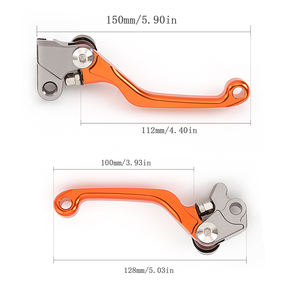 <span class=keywords><strong>MOTOR</strong></span> 500XC-W/EXC/EXC-F 2014-2019 와 호환되는 거리 오토바이 용 신상품 CNC 알루미늄 브레이크 및 클러치 레버 - Product Image 6