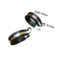 Collier de serrage en caoutchouc personnalisé de type R/P en acier inoxydable 304 à dégagement rapide pour tuyaux en PVC