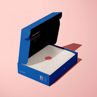 Caja de Envío Corrugada Personalizada con Materiales de Protección Ambiental, Caja de Correo Resistente para Ropa