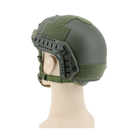 Casque de Protection Tactique Rapide Réglable en ABS, Équipement de Défense Personnelle Casco Tactico