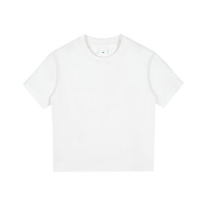 Custom Girl Crop Top Mujeres Sexy Mujer Custom Logo Print Blank Tee - Product Image 1