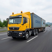 Nouveau camion tracteur diesel RHD TX 430HP Euro 2 6x4 avec suspension pneumatique pour le transport logistique sur autoroute