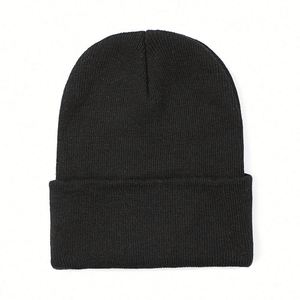 Wholesale Cheap Promotional Beanies 100% Acrylic Winter Knitted <b>Hat</b> Cold-Proof and Windproof Custom Logo Embroidery Beanies - Product Image 5