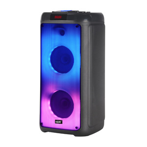 Ningda âm thanh điện tử nhà máy của kép 6.5inch LED ngọn lửa ánh sáng <span class=keywords><strong>Bluetooth</strong></span> ngoài trời woofer cho cá nhân máy tính sân khấu sạc - Product Image 2