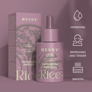Ampolla Exfoliante de Arroz OEM, Eliminador de Manchas Oscuras, Colágeno y Vitamina C, Suero Facial Hidratante - Product Image 2