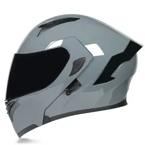 SUBO ABS Material Grey DOT Approval Full face Motorcycle Helmet RTS STOCK