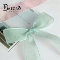 Ruban en lin-coton coloré de style coréen, accessoires DIY pour les ornements capillaires des enfants, les nœuds de vêtements, l'emballage de gâteaux et de fleurs