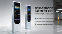 Système de gestion du stationnement Chian, distributeur de tickets de stationnement pour centre commercial, borne de paiement automatique du stationnement