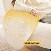 Fauteuil pouf inclinable en tissu pour salon, en forme de L, en coton, mobilier moderne pour la maison, confort doux