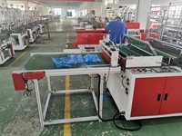 Machine de fabrication de sacs de découpe de chaleur bopp en plastique à grande vitesse pour sceller le côté pain