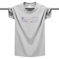 T-shirt décontracté pour homme 2026, best-seller, en coton pur doux de haute qualité, respirant et respectueux de la peau, avec col brodé