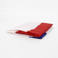 Drapeau bleu à étoiles pour la famille, en polyester écologique, imperméable et à séchage rapide