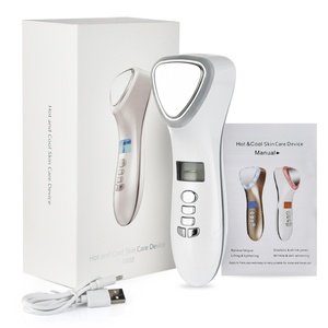Hot and Cold Face Massager Vibrating Skin Tightening Facial Machine Lift Firming Relieving Electric <b>Sonic</b> Portable Face Lifting - Product Image 6