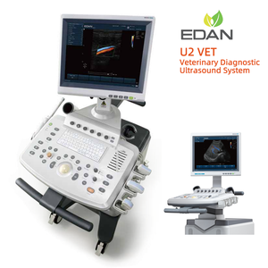เครื่องอัลตราซาวนด์วินิจฉัยโรคสัตว์ EDAN U2 VET หน้าจอ LCD 15 นิ้ว ระบบ B/M ภาพสี PDI สำหรับการตรวจสุนัขและแมว - Product Image 3
