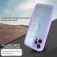 Vente en gros de coques de téléphone à double face avec protection intégrale à 360 degrés et protection d'écran pour Samsung Galaxy S25 S24 Ultra S23 S22 S21 Plus