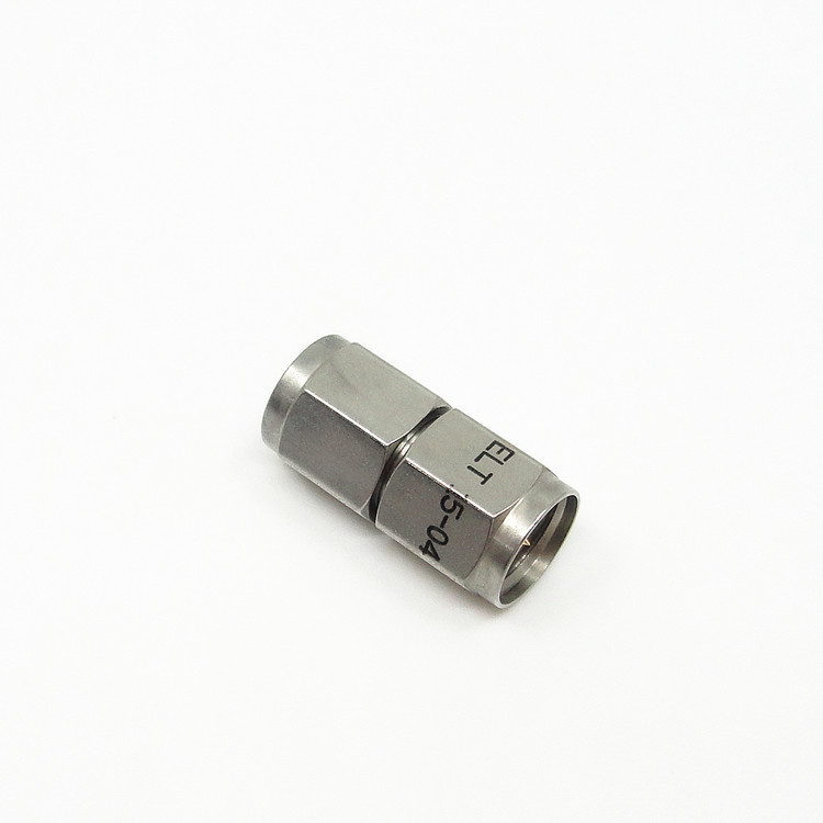 Nickel Plaqué 2.4mm Mâle à Mâle Droit Ondes Millimétriques Adaptateur Connecteurs