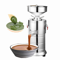 Machine commerciale de fabrication de beurre de cacahuète, de pâte de sésame et de tahini, broyeur colloïdal