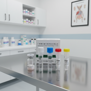 VIUICK 블루텅 바이러스 실시간 PCR RT-PCR 키트 (양의 블루텅 바이러스 검사용) 동결건조 수의학 가축 검사 스트립 - Product Image 1