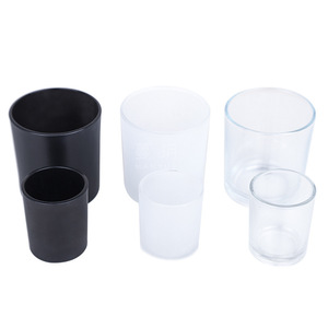 Bougie parfumée en cire de soja, contenant cylindrique noir mat, personnalisable, cadeau, parfum d'intérieur - Product Image 5