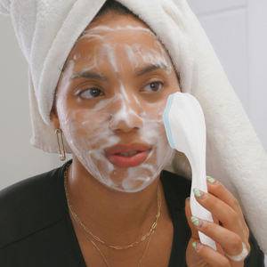 Exfoliante Facial HQ Mixed Proc para Mujer, Cepillo Facial de Limpieza Profunda con Forma de Pata de Gato, con Mango, Silicona Suave, Manual - Product Image 6