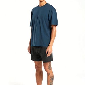 T-shirt décontracté pour homme, coupe classique, col rond, 220 g/m², 100 % coton, léger, respirant, pré-rétréci, écologique, vente en gros - Product Image 4