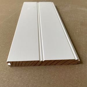 Paneles de revestimiento Interior Blanco Imprimado Pared Moldura Lengua y ranura Madera de pino T & G para techo - Product Image 3