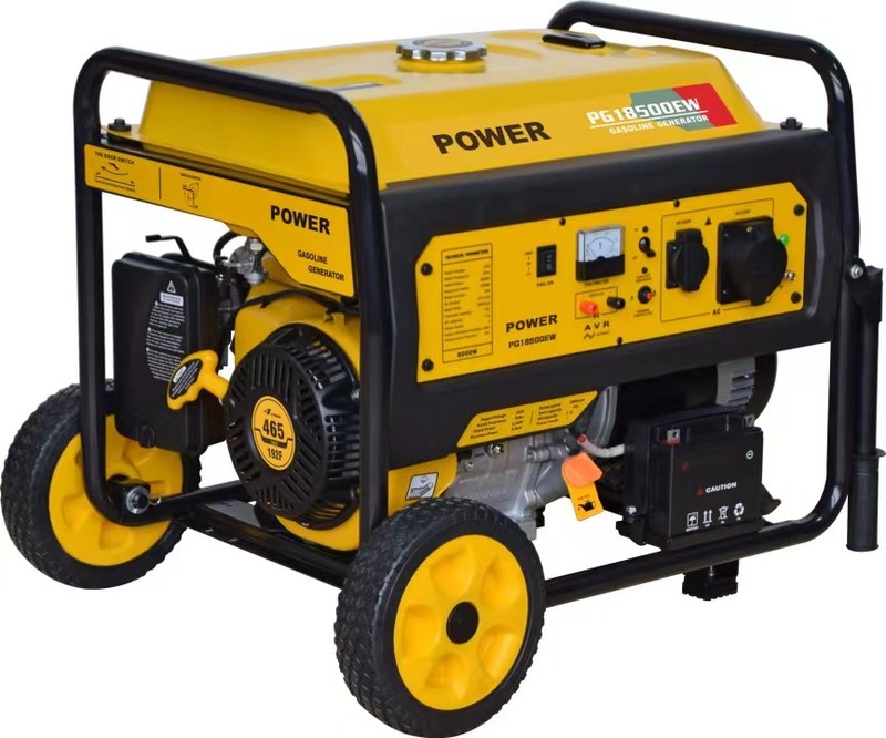 Small Mobile Gasoline Generator 6 5KW