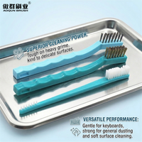Brosse chirurgicale en nylon médical autoclavable réutilisable pour le nettoyage des mains et des ongles, blanche, 200 mm, pour hôpital Aoqun