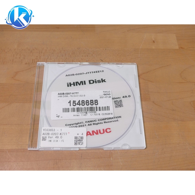 ORIGINAL SUPPLY IRI DISK A02B-0207-J777#ZZ12 LOC#GF101