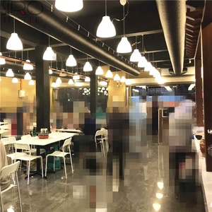 Condotto di vendita caldo del tessuto del condotto di ventilazione del poliestere 100% in nero per il <span class=keywords><strong>ristorante</strong></span> dell'officina della serra del magazzino della tenda - Product Image 1