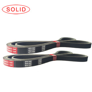 Correia de Ventilador Automotiva EPDM RIBBED 7PK1910 de Qualidade OEM - Product Image 3