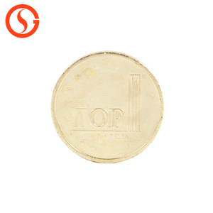 Logo personnalisé pour jeton de jeux d'amusement à <span class=keywords><strong>prix</strong></span> d'usine en argent et or en laiton - Product Image 4