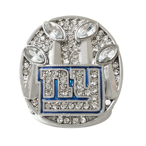 Anillo de Campeonato de los New York Giants de la <span class=keywords><strong>NFL</strong></span> 2011, Anillo de Fútbol Americano Clásico de Aleación, Accesorios Europeos y Americanos, Venta Directa de Fábrica - Product Image 2