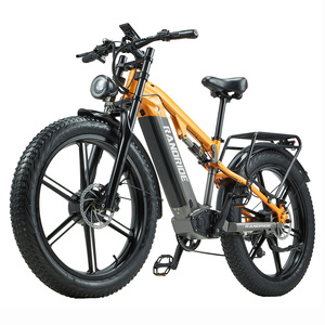 RANDRIDE YX80M-2 Mountain Bike Fat Tire 48V 20Ah Brushless Lithium <b>Battery</b> Full Suspension Hydraulic Brakes - Product Image 1